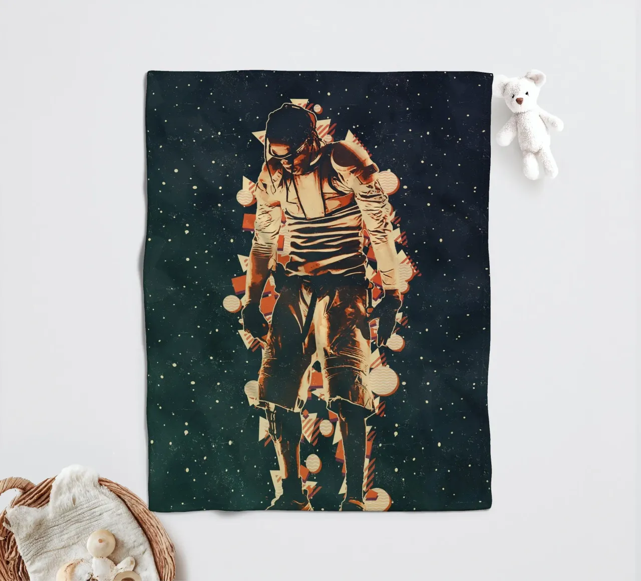 Travis Scott 56 coperta in pile da music soul
