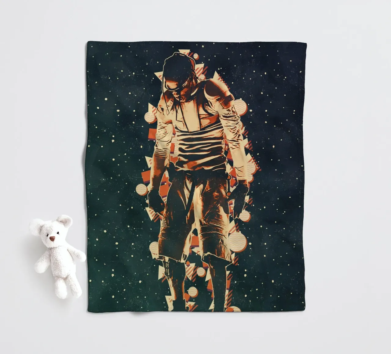 Travis Scott 56 coperta in pile da music soul