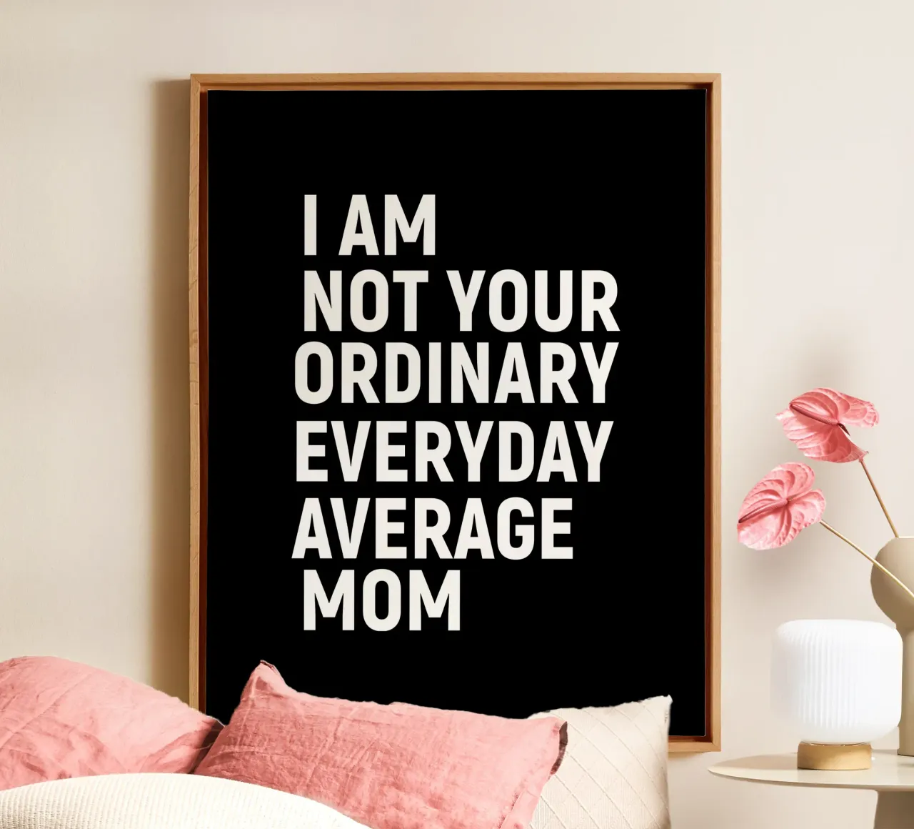 I am not your ordinary everyday average mom canvas by happieeagle