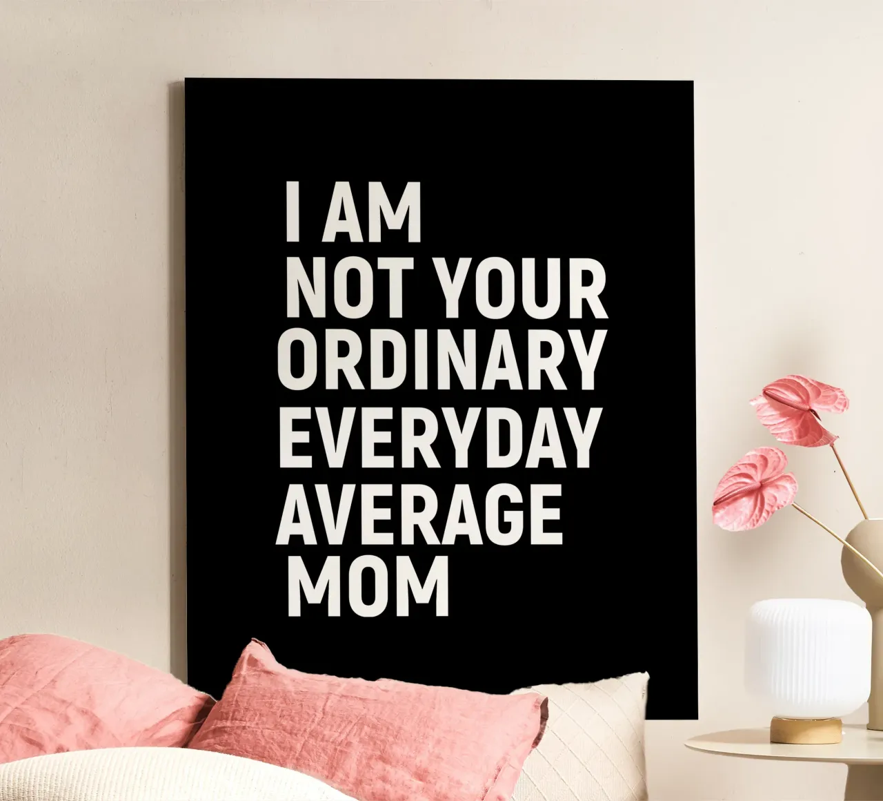 I am not your ordinary everyday average mom canvas by happieeagle