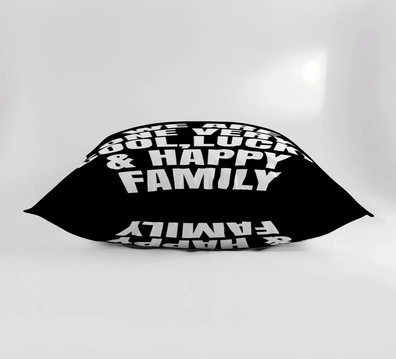 We are one very cool, lucky and happy family cuscino da happieeagle