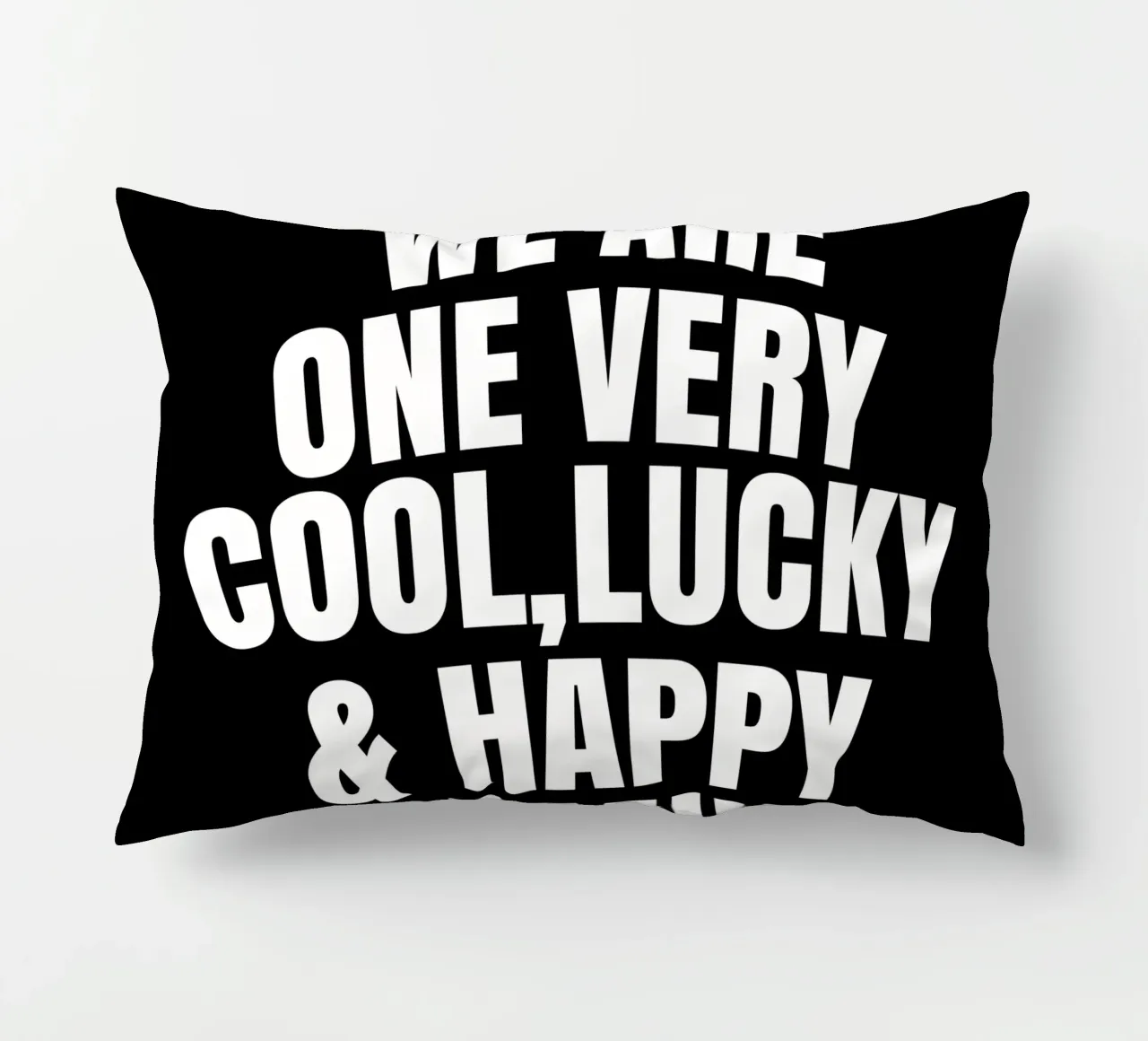 We are one very cool, lucky and happy family cuscino da happieeagle