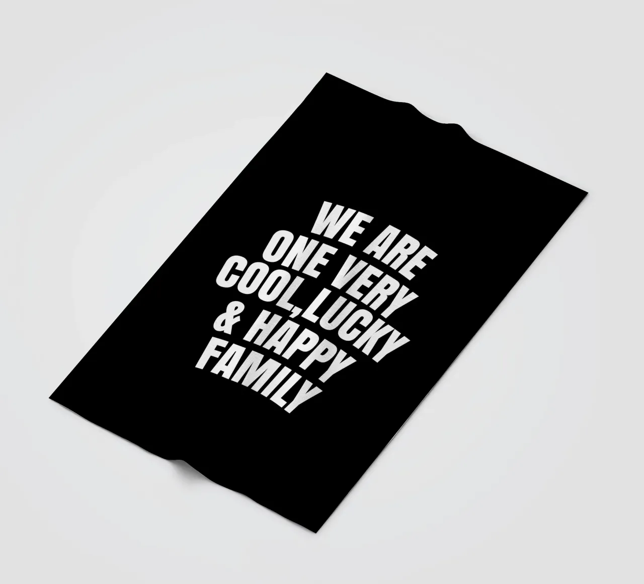 We are one very cool, lucky and happy family coperta in pile da happieeagle