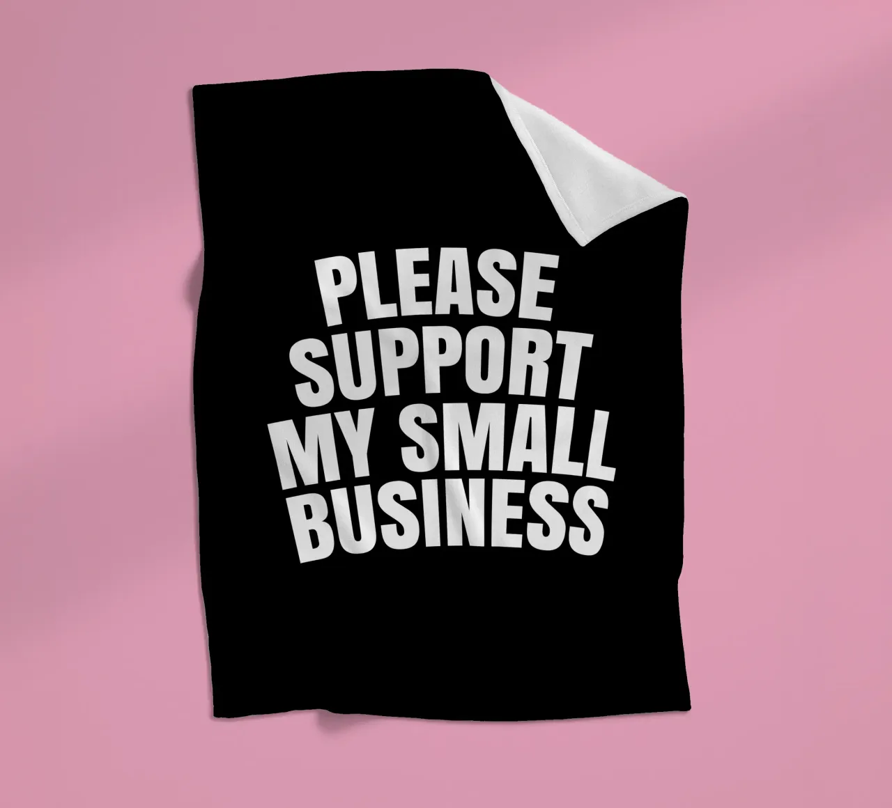 Please support my small business coperta in pile da happieeagle