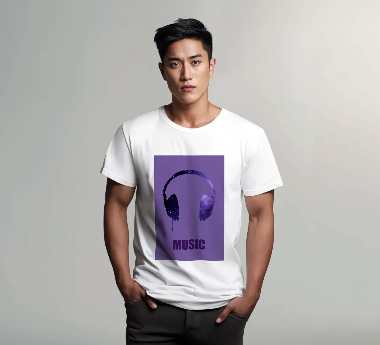 Music violet t-shirt by alexiableu