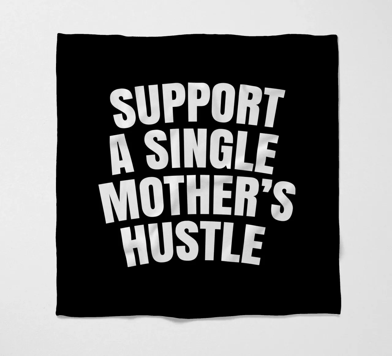 Support a single mother's hustle coperta in pile da happieeagle