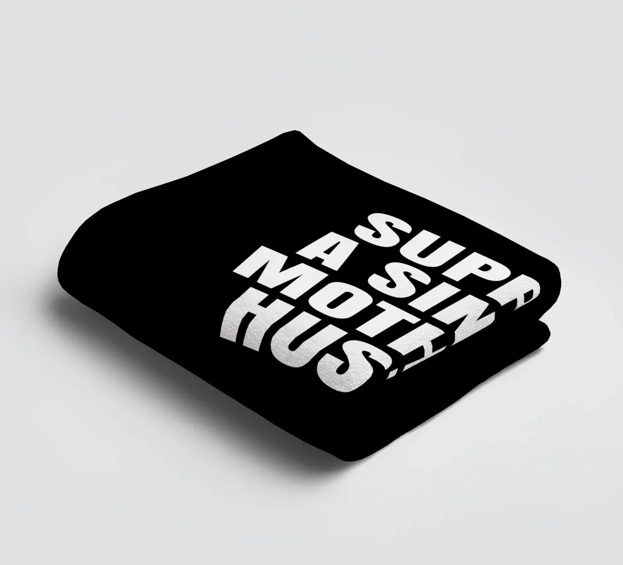 Support a single mother's hustle asciugamano da bagno da happieeagle