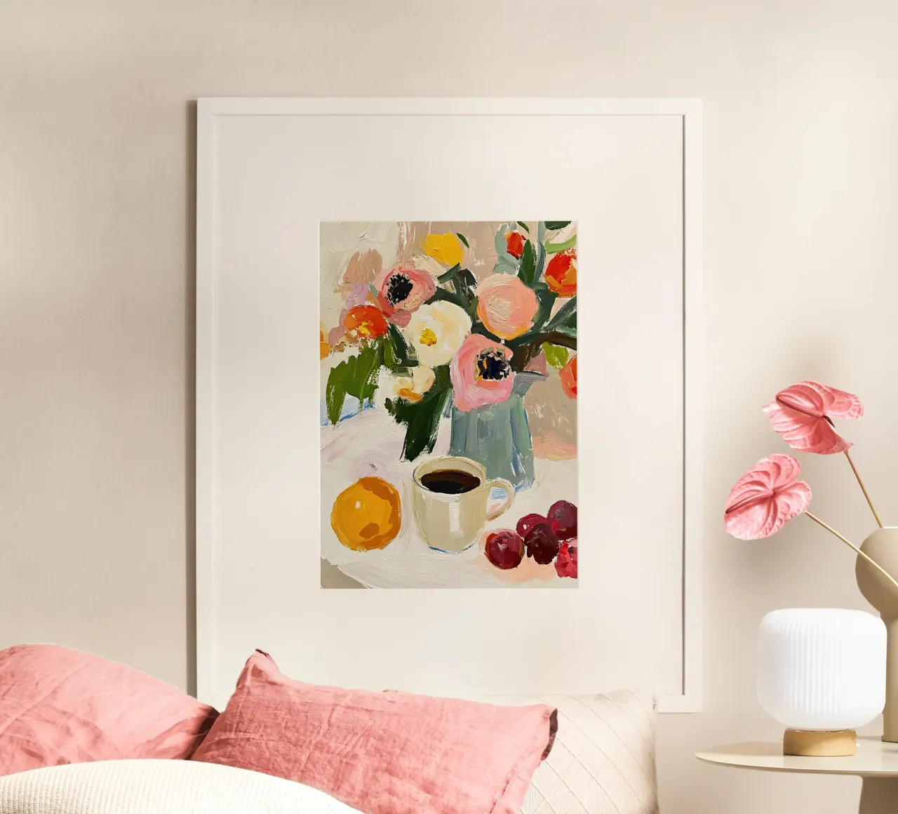 Natura morta al caffè poster da Euphoria Theresa
