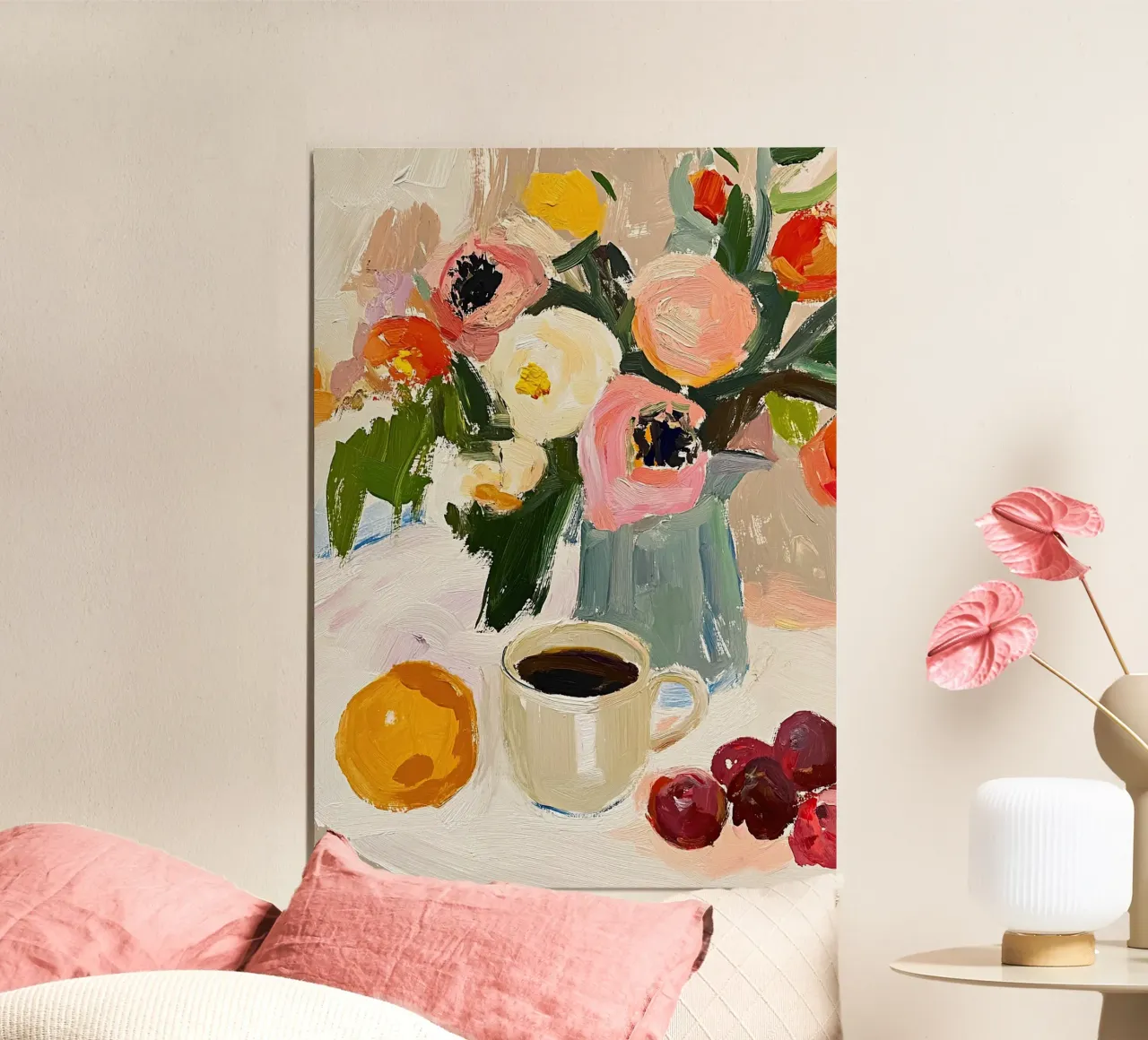 Natura morta al caffè poster da Euphoria Theresa