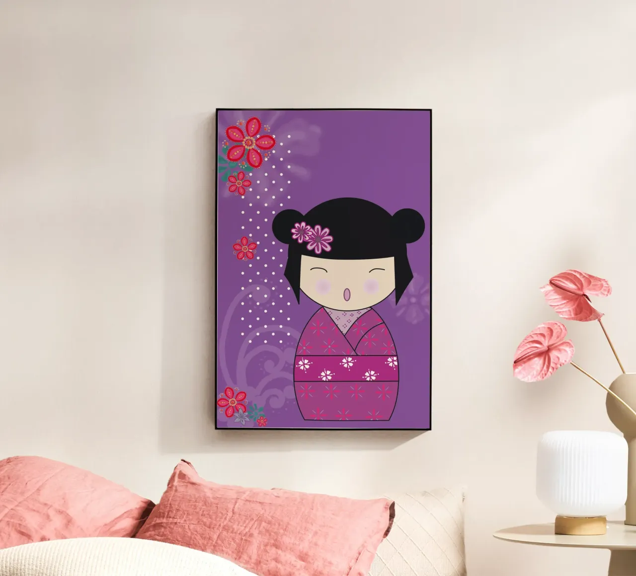 kokeshi plexiglass da alexiableu