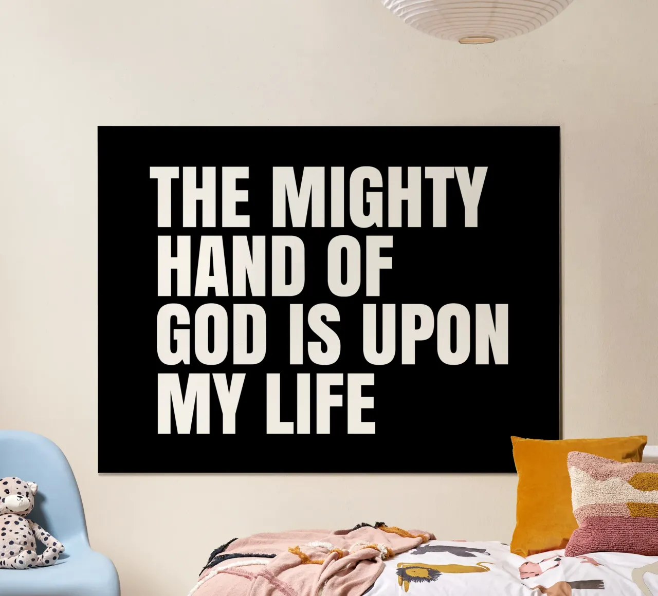 The mighty hand of God is upon my life carta hahnemühle da happieeagle
