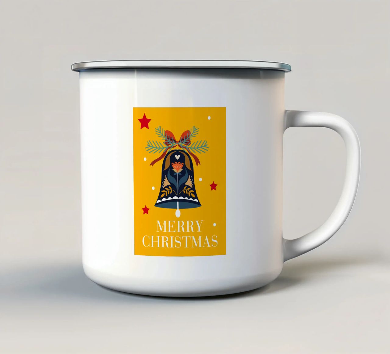 Glocke emaille mok van xmascups