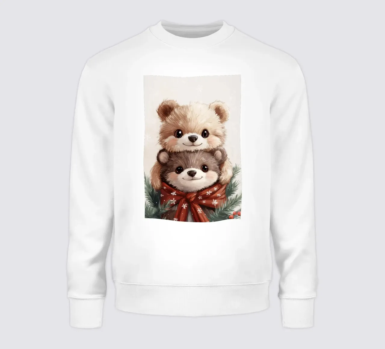 Hero #23: Friends celebrate Christmas sweatshirt by farbenhelden