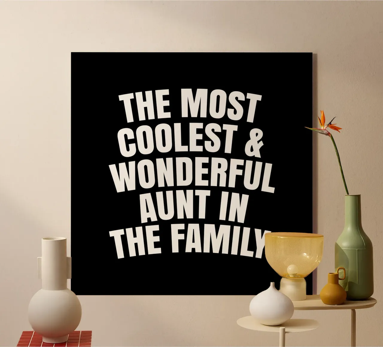 The most coolest and wonderful aunt in the family plexiglass da happieeagle