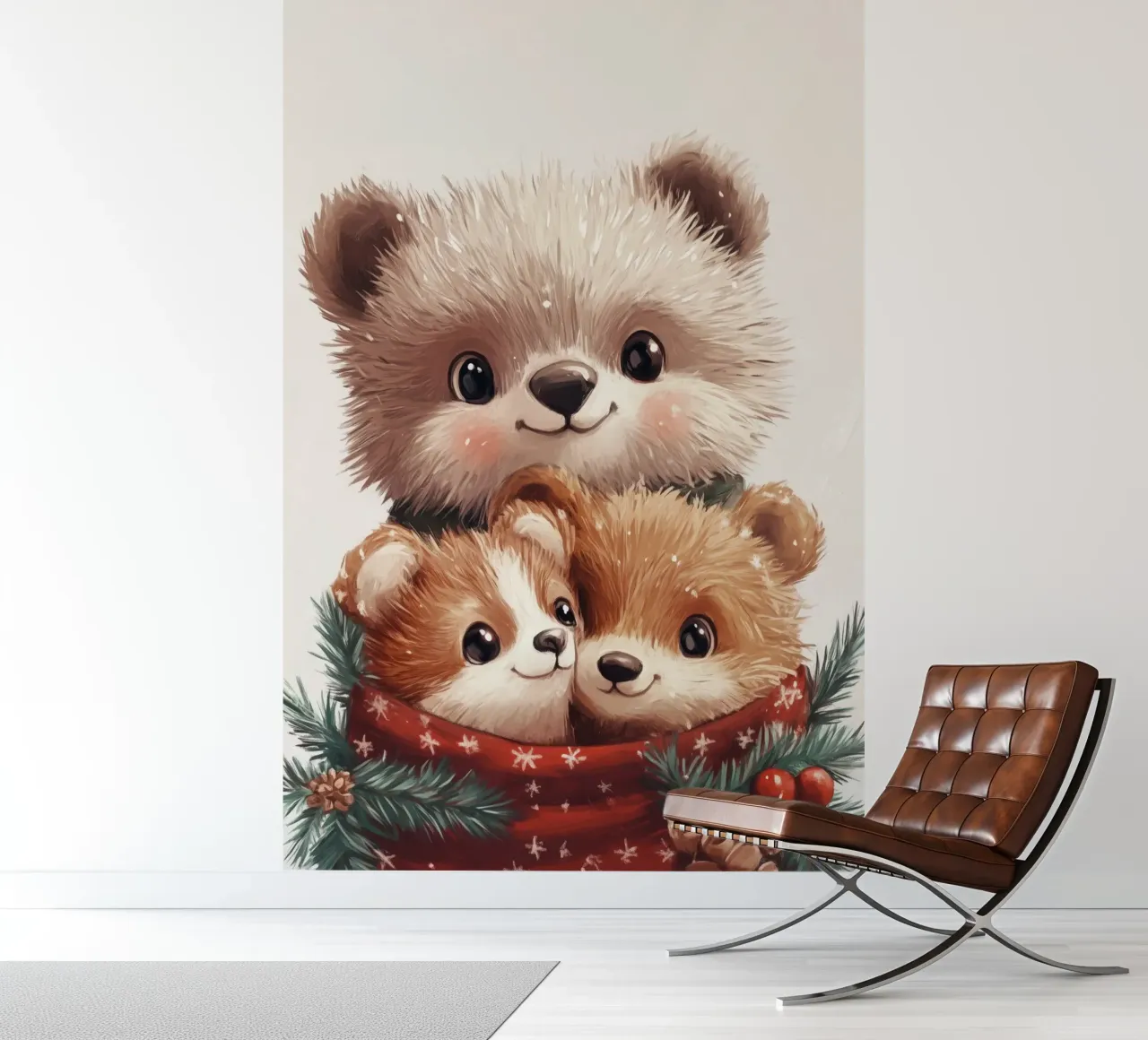 HeldIn #24: Bears celebrate Christmas photo wallpaper by farbenhelden