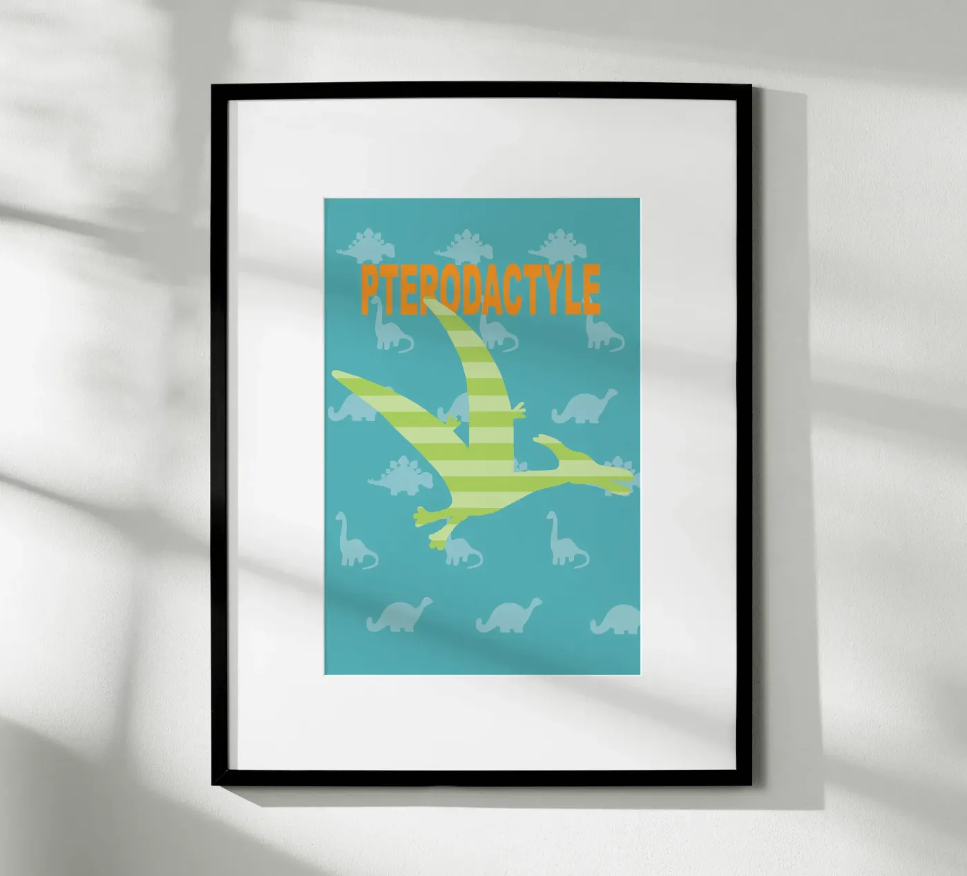 dino pterodactyle poster da alexiableu