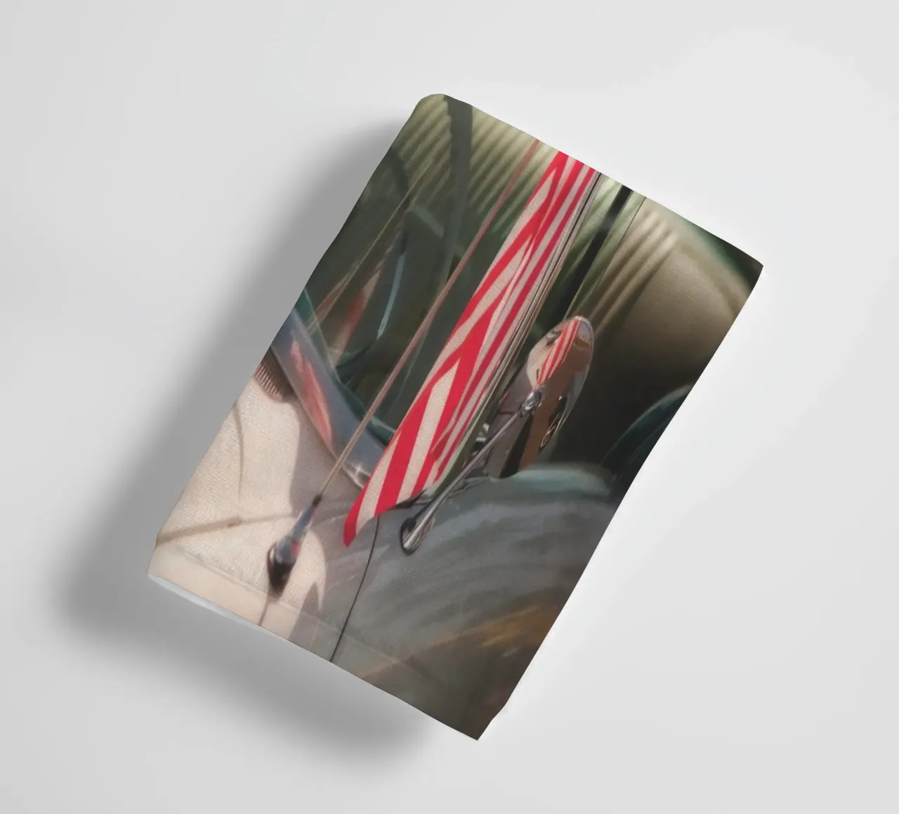 Auto con bandiera a stelle e strisce asciugamano da bagno da Dave Hare Photography