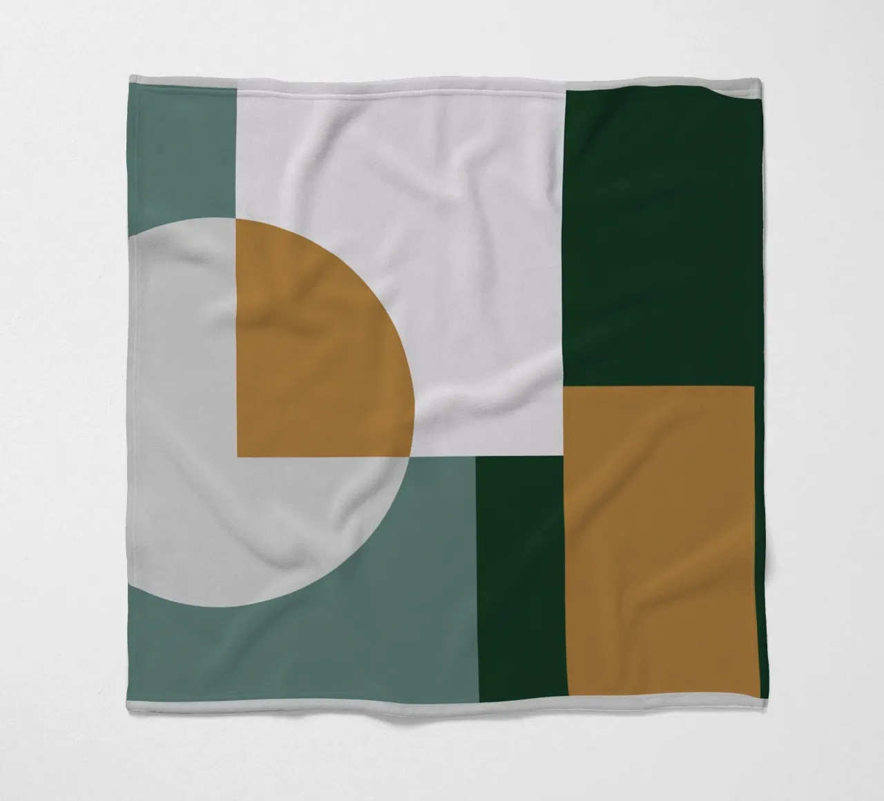 Modern Geometric Harmony coperta in pile da KHouse Studio