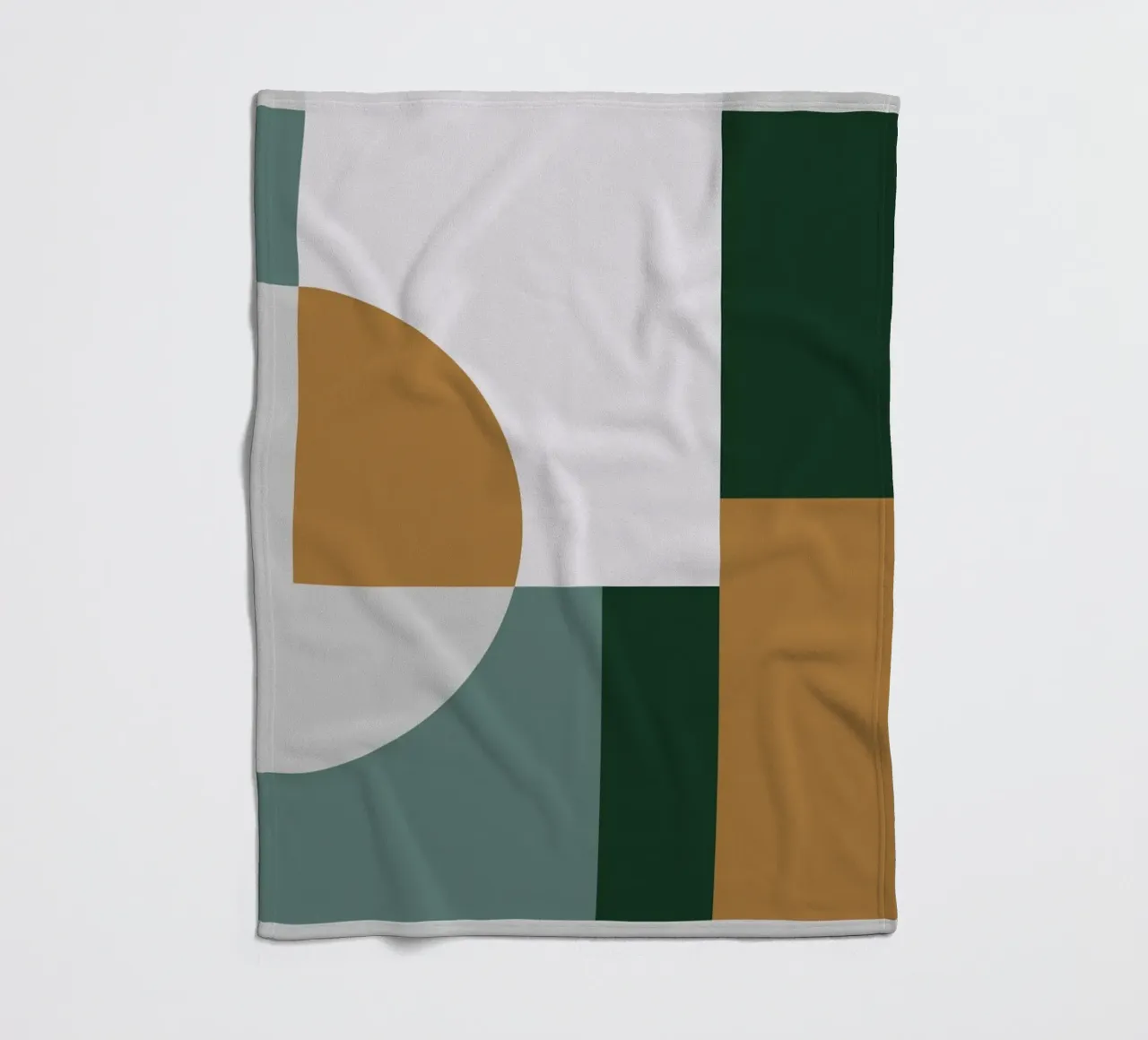 Modern Geometric Harmony coperta in pile da KHouse Studio