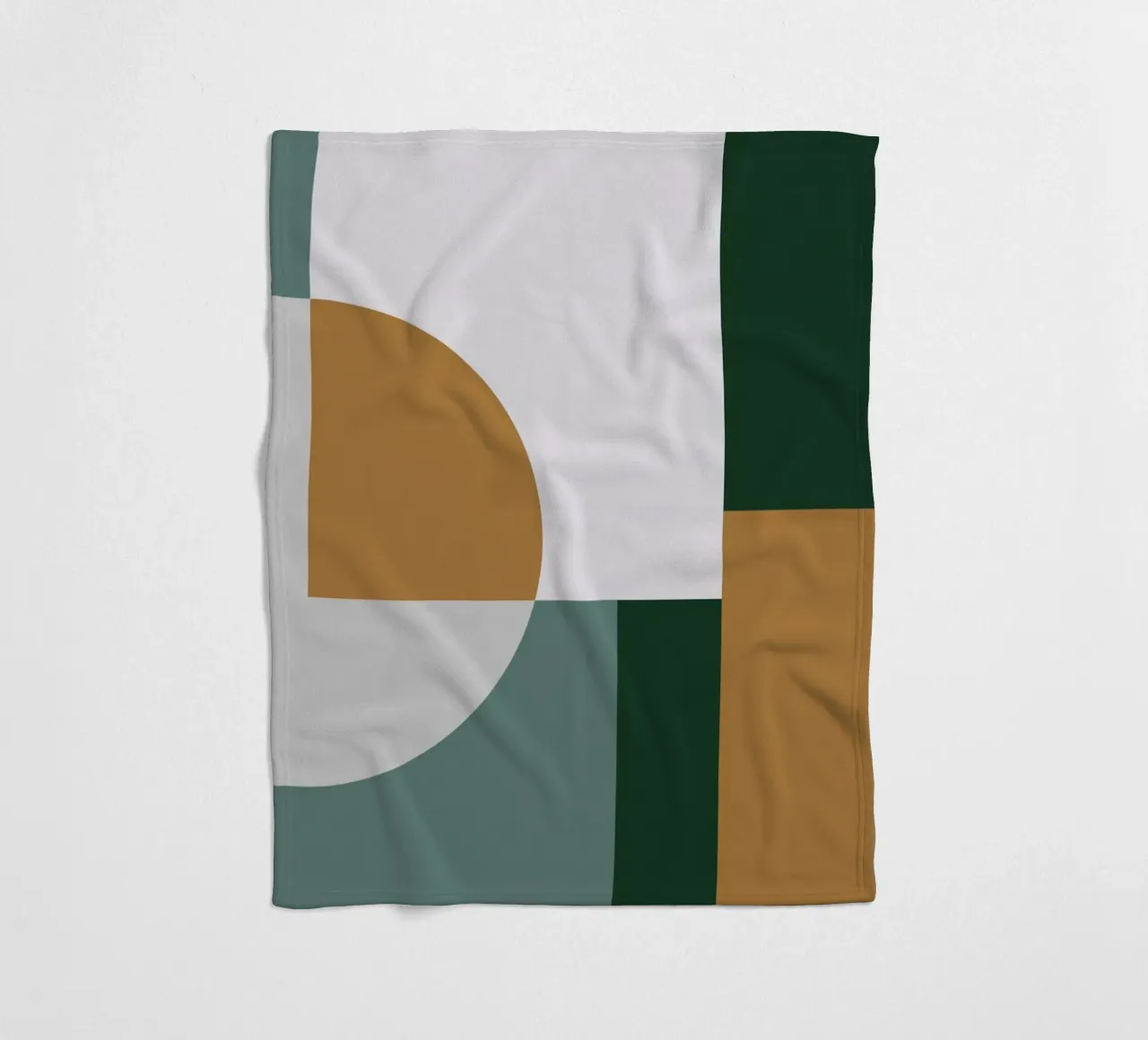 Modern Geometric Harmony coperta in pile da KHouse Studio
