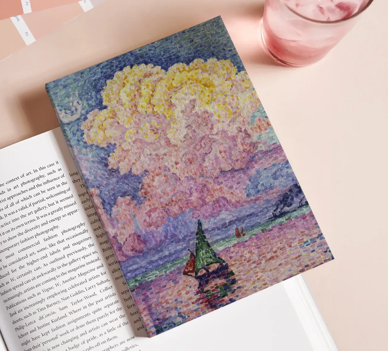 Paul Signac - The pink cloud (Antibes) notebook by ARTOTHEK