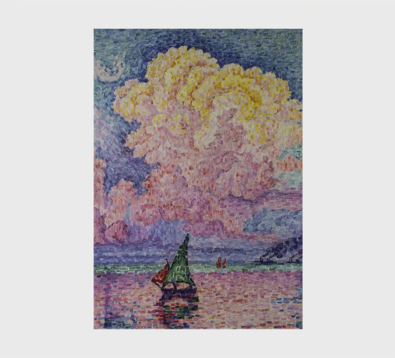 Paul Signac - The pink cloud (Antibes) notebook by ARTOTHEK