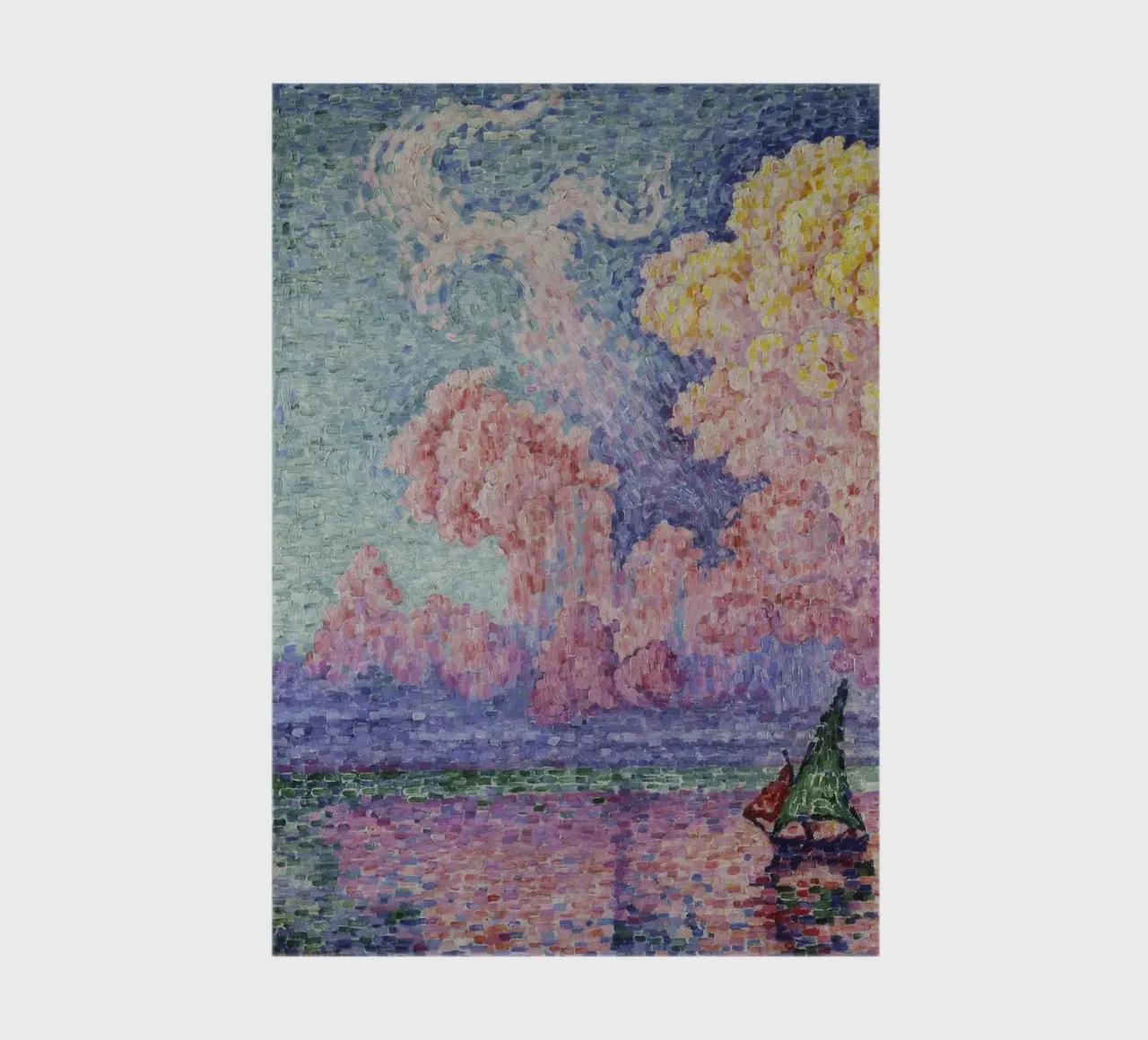 Paul Signac - The pink cloud (Antibes) notebook by ARTOTHEK