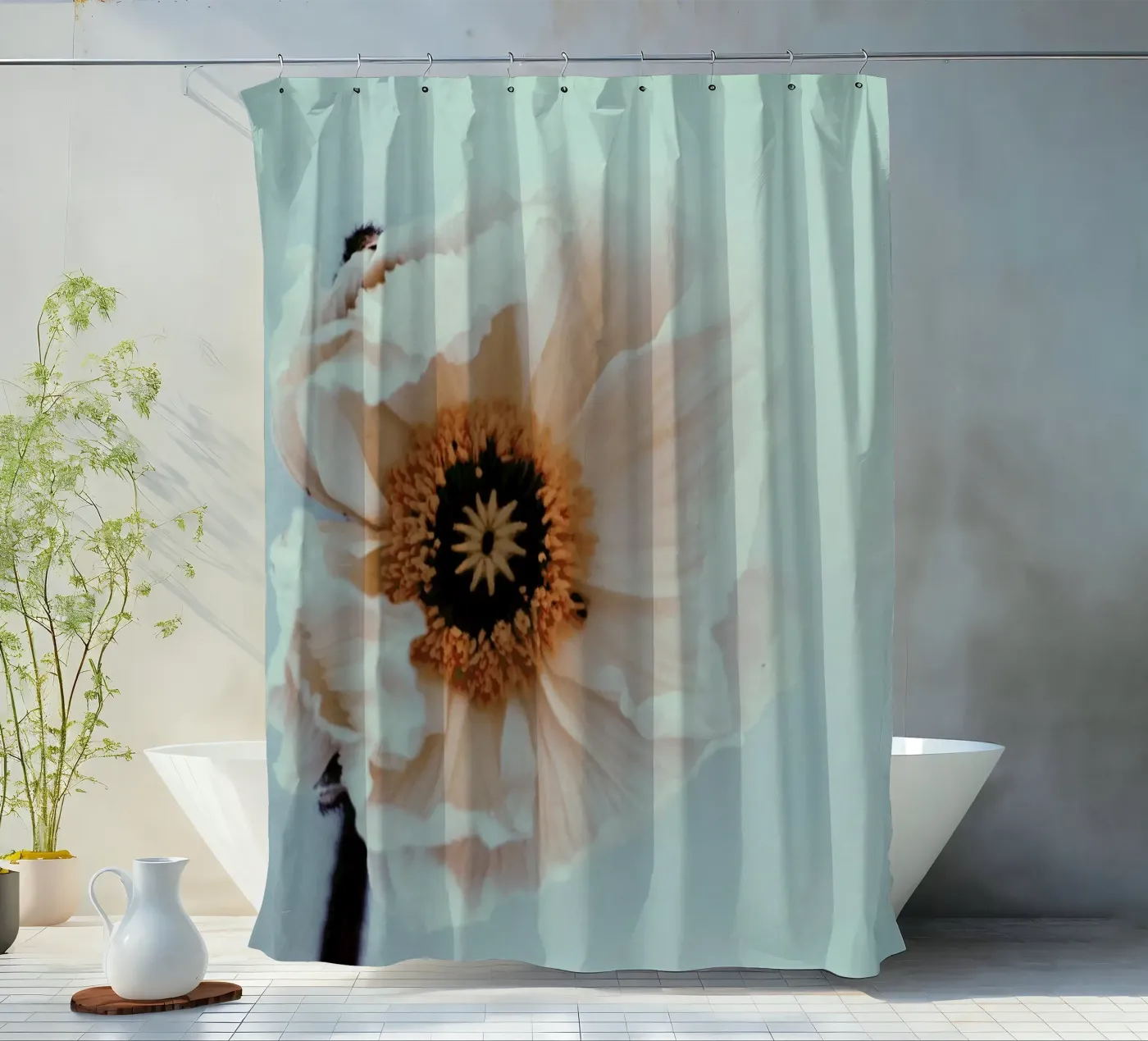 Bloom douchegordijn van Morgan Kendall