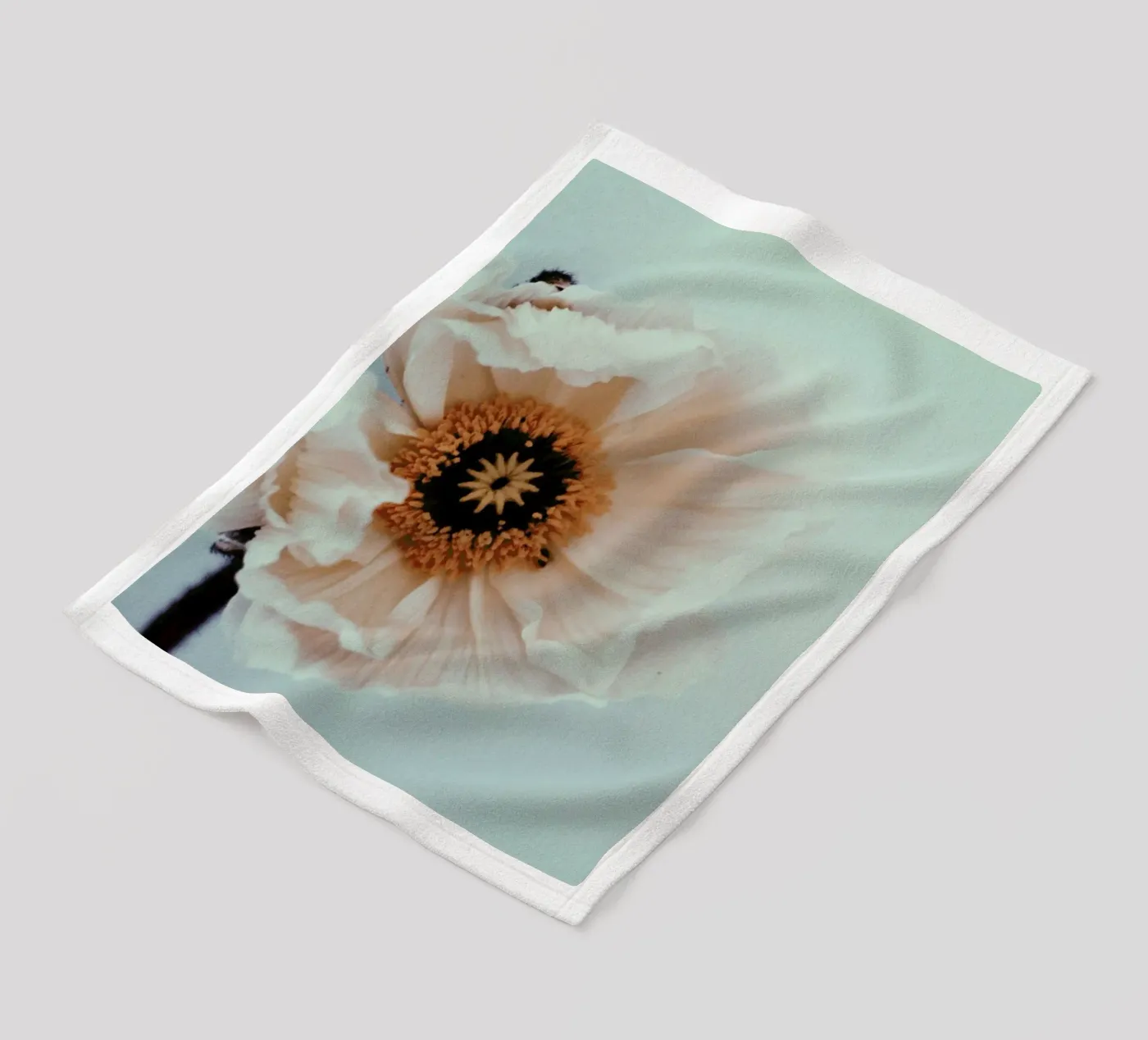 Bloom fleece blanket by Morgan Kendall