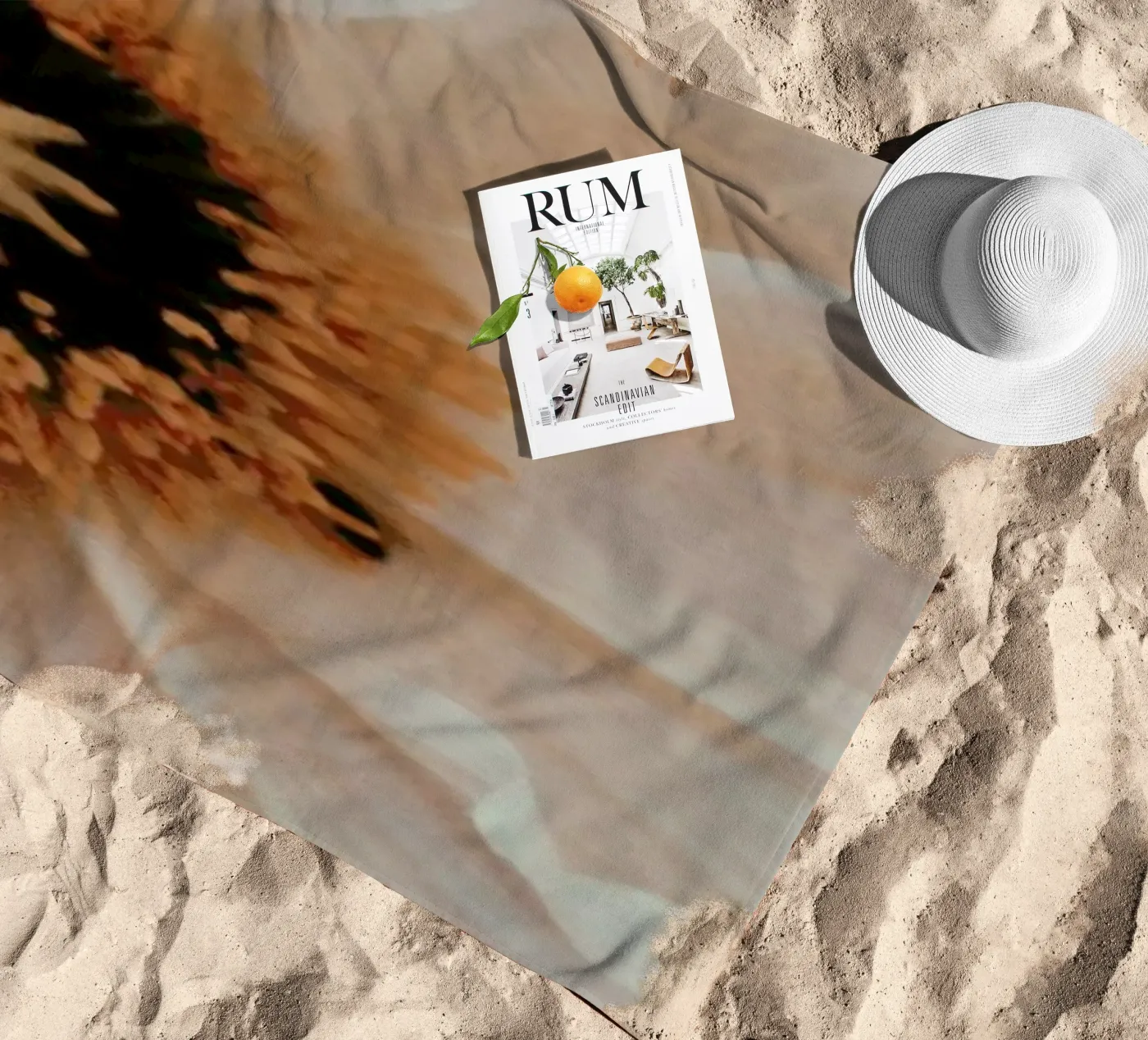 Bloom strandhanddoek van Morgan Kendall