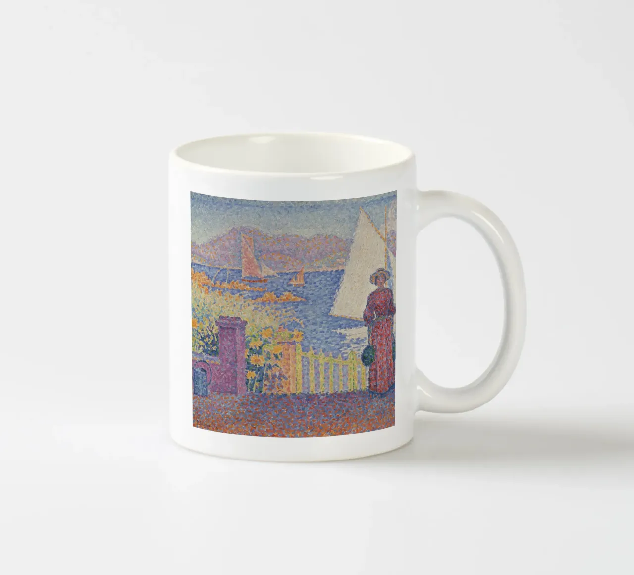 Paul Signac - St Tropez tazza in ceramica da ARTOTHEK