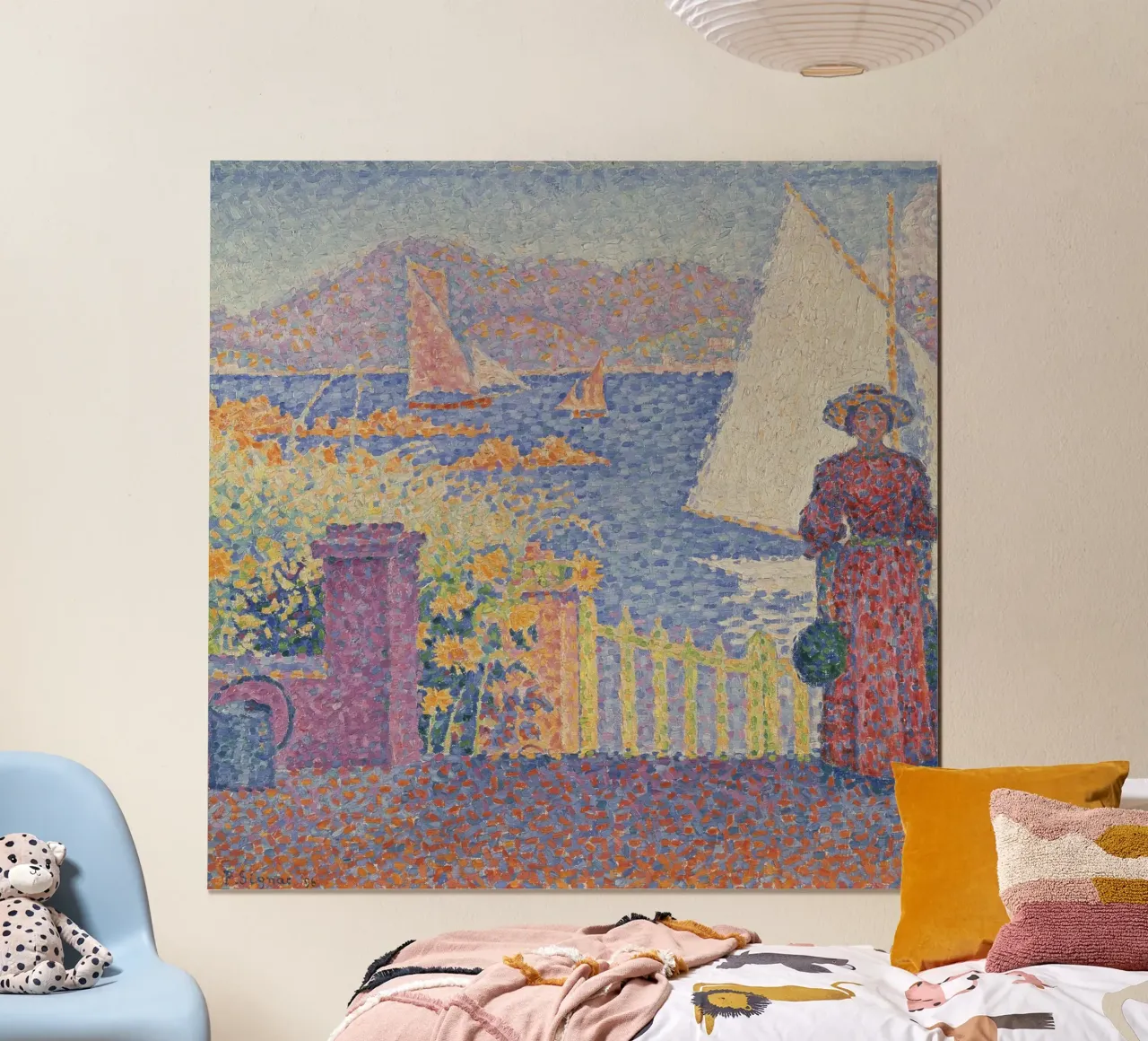Paul Signac - St Tropez carta hahnemühle da ARTOTHEK