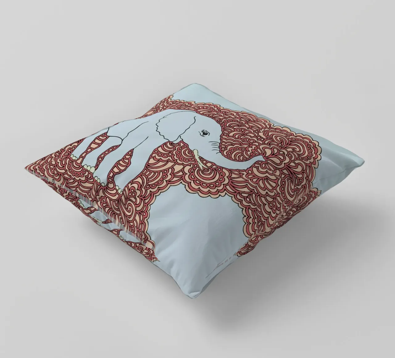 Blue Elephant cuscino da KP Design