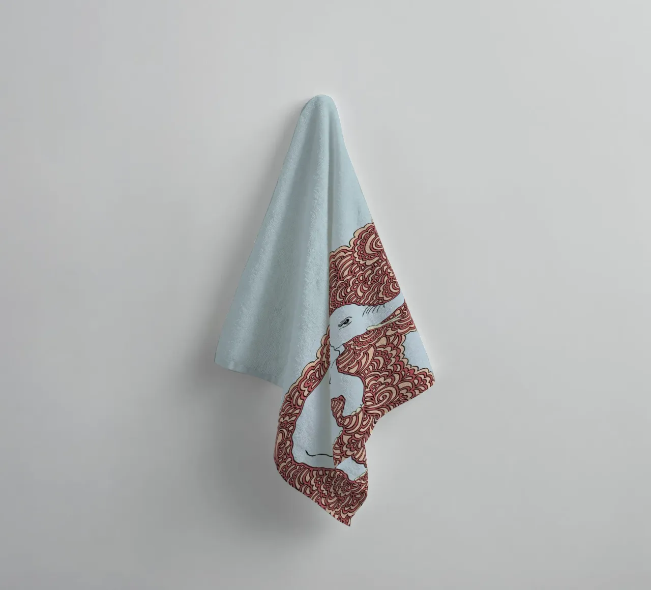 Blue Elephant asciugamano da bagno da KP Design
