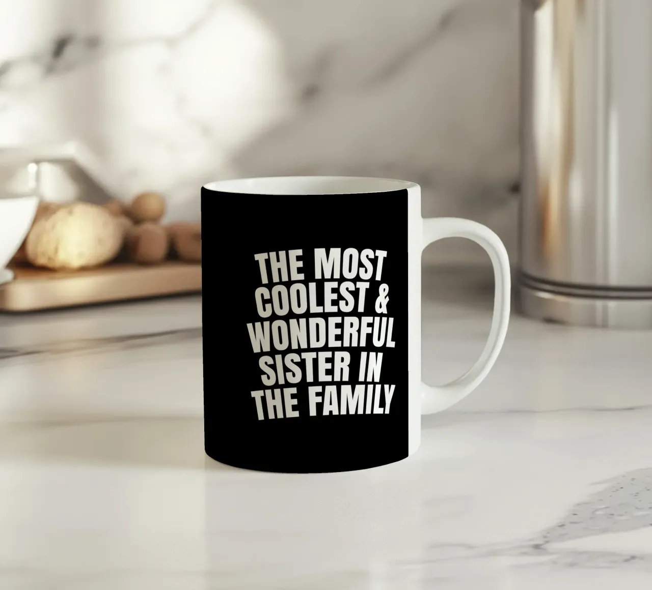 The most coolest and wonderful sister in the family tazza in ceramica da happieeagle