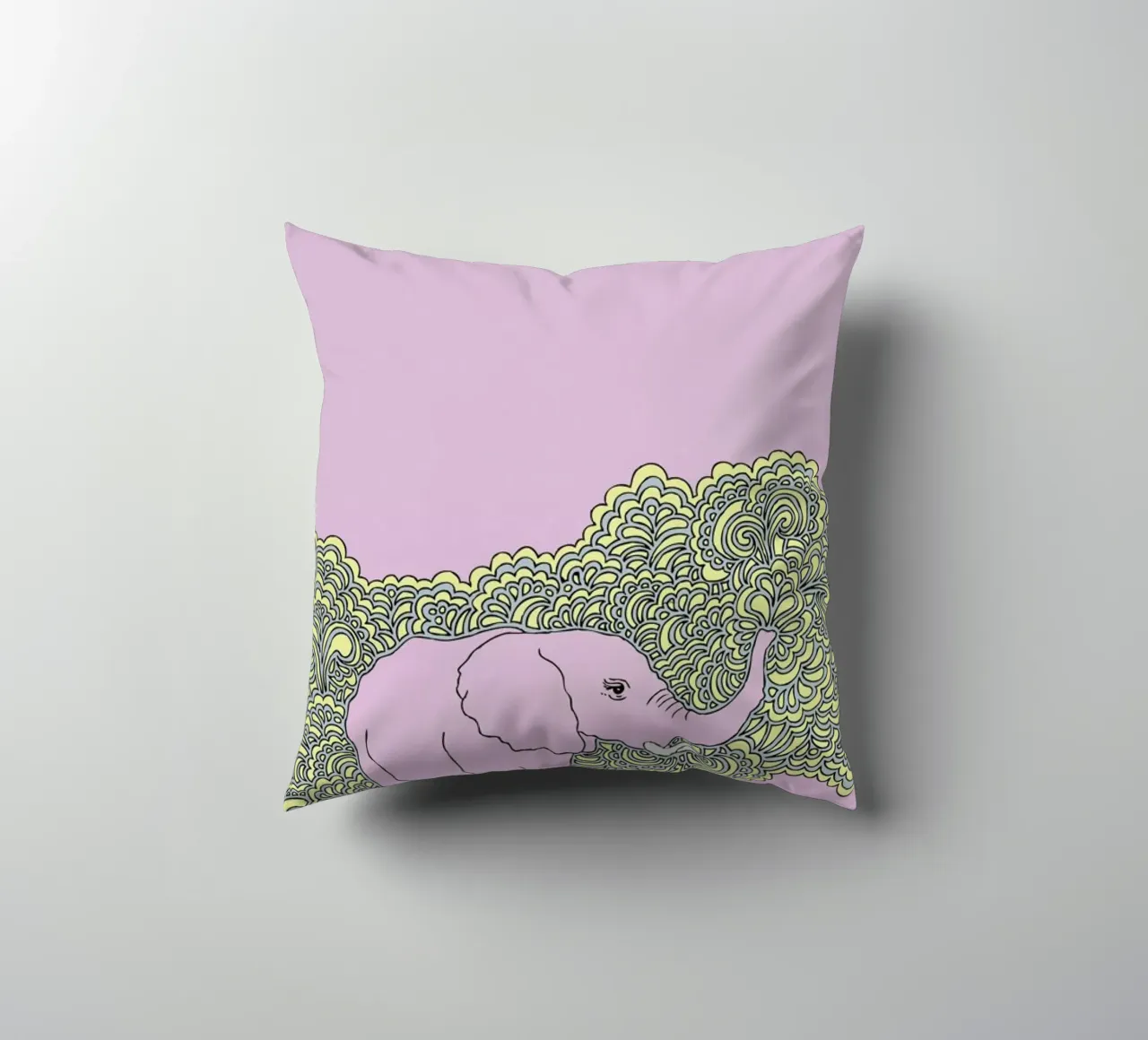 Purple Elephant cuscino da KP Design