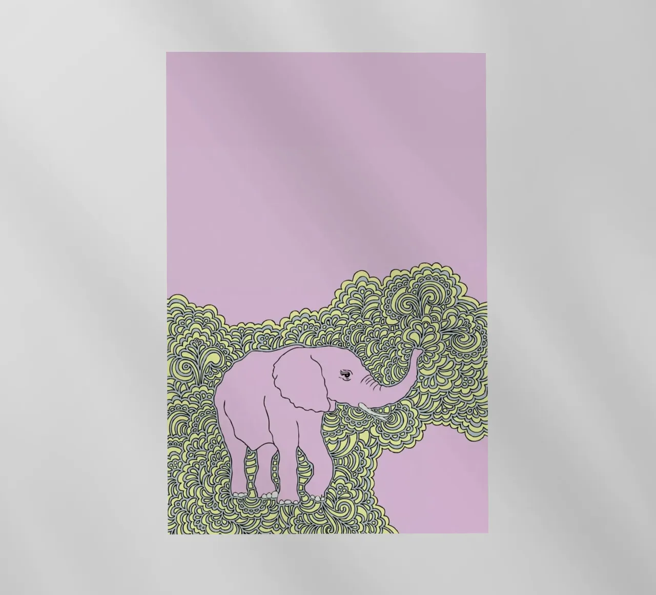 Purple Elephant pellicola backlit da KP Design