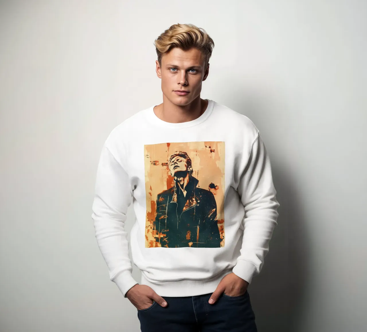 David Bowie felpa da music soul