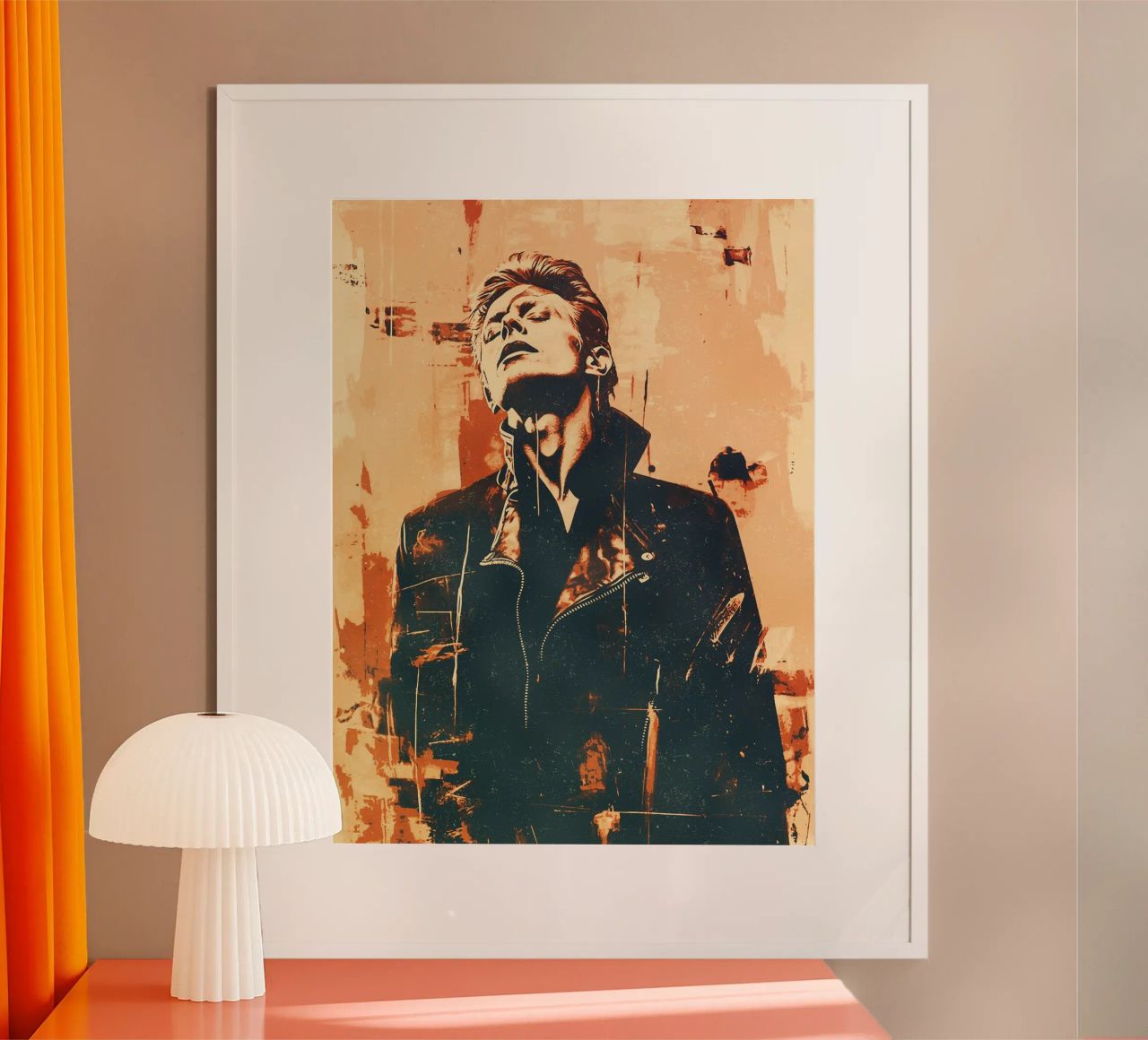 David Bowie poster de music soul