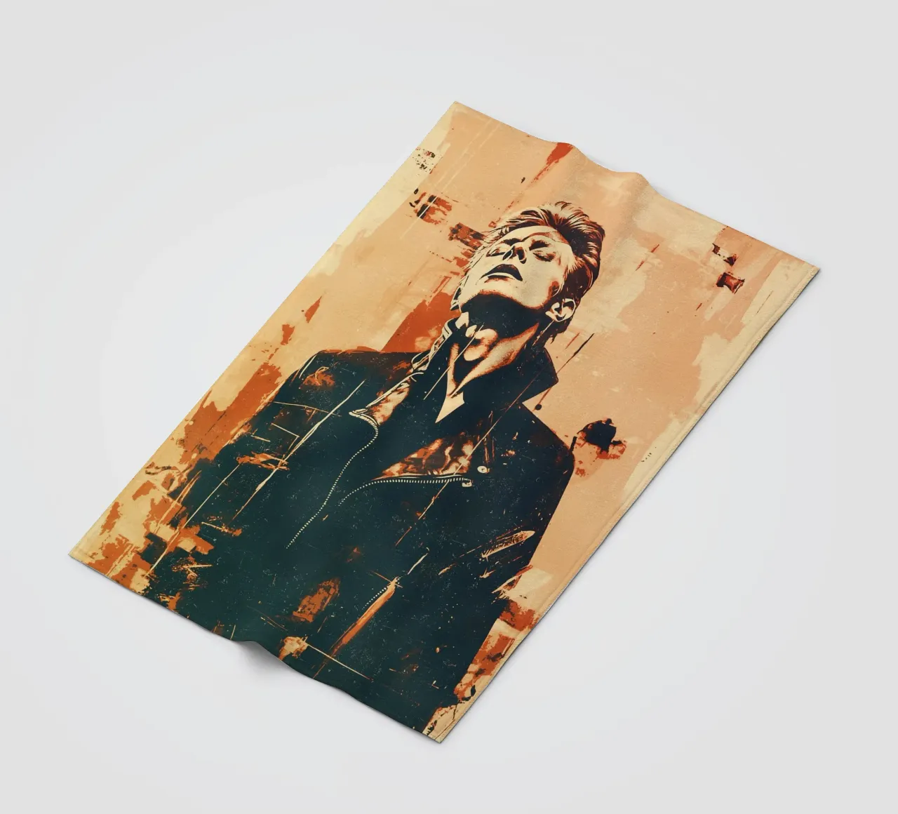 David Bowie coperta in pile da music soul