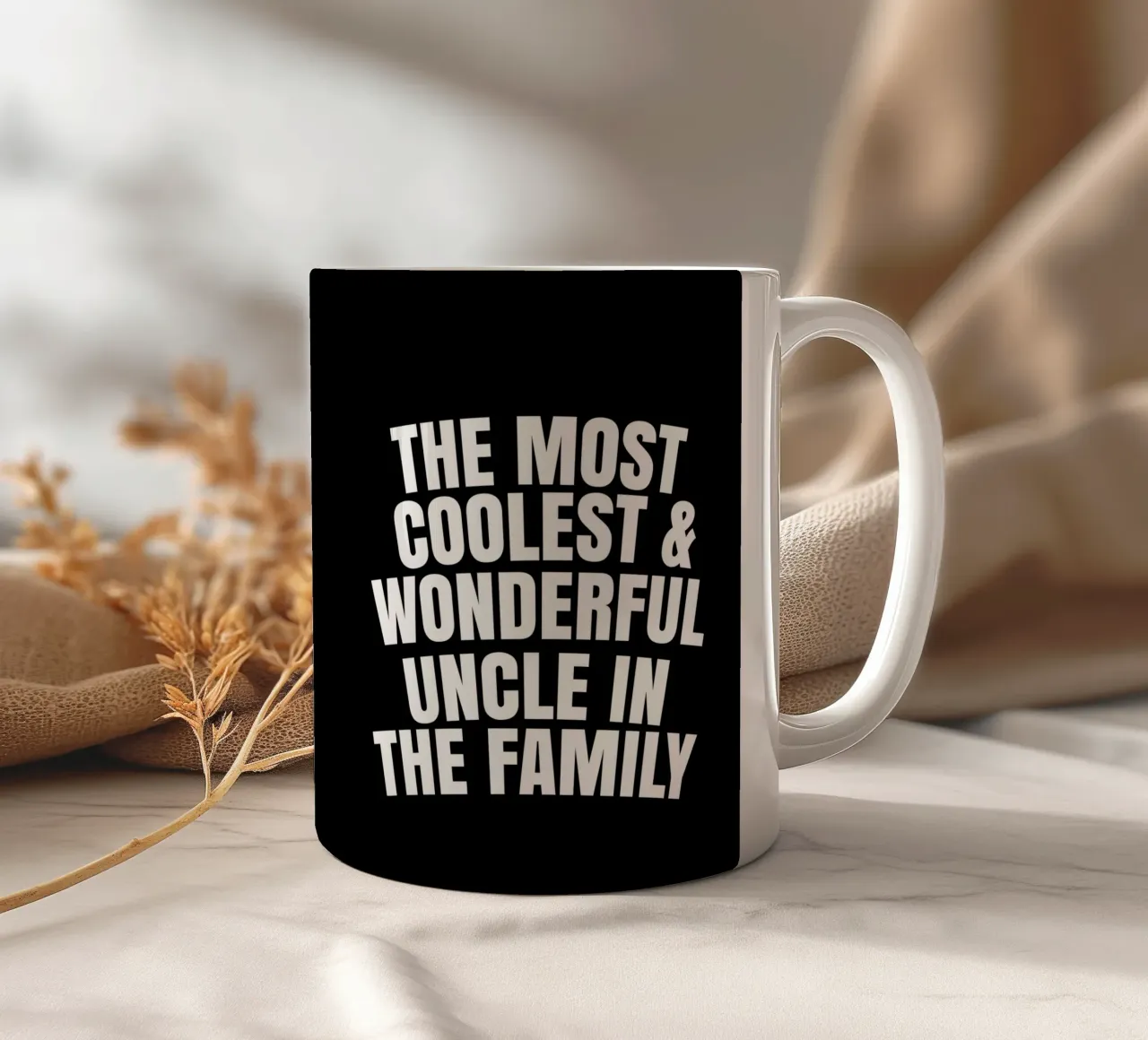 The most coolest and wonderful uncle in the family tazza in ceramica da happieeagle