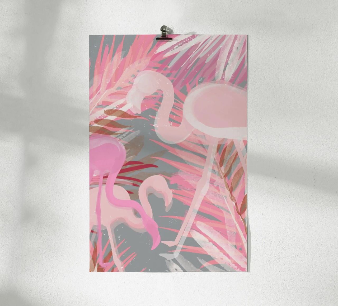 Flamingo poster de KRUTH DESIGN