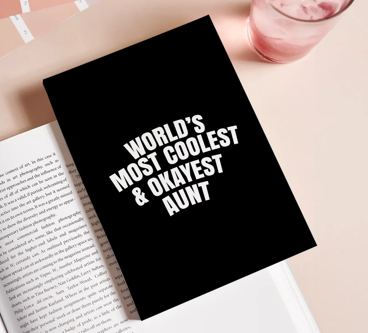 World's most coolest and okayest aunt notebook by happieeagle