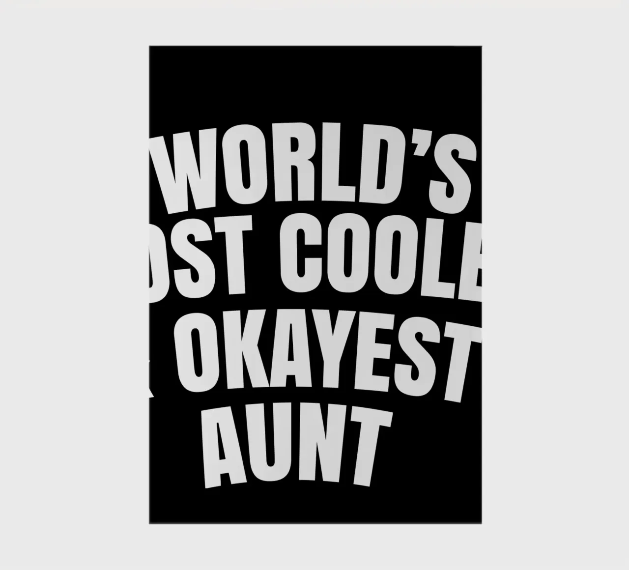 World's most coolest and okayest aunt notebook by happieeagle