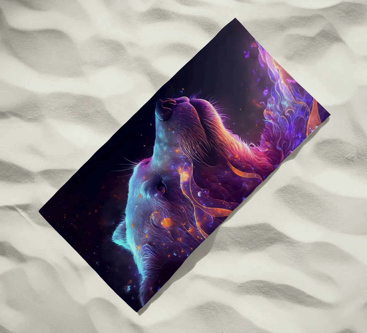 Orso della Galassia telo mare da Lootprint