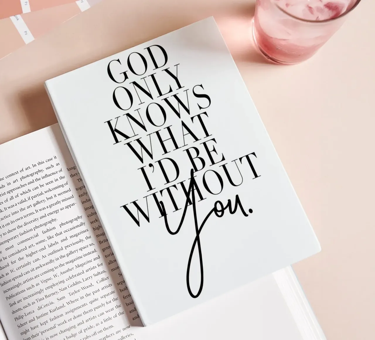 God Only Knows notebook by Honeymoon Hotel