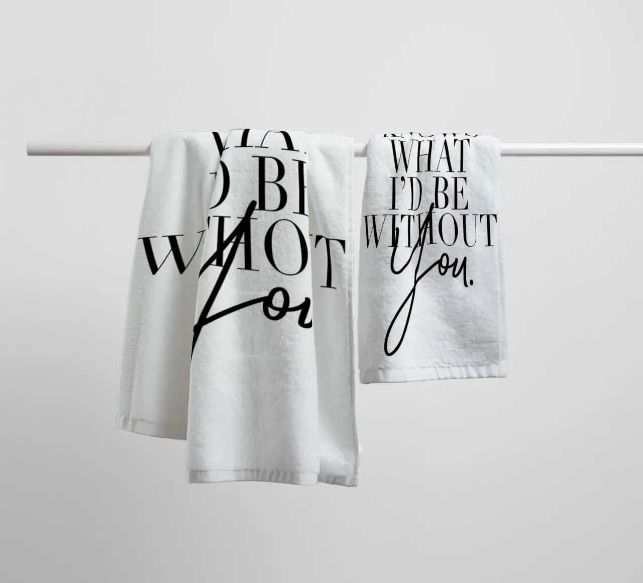 God Only Knows towel by Honeymoon Hotel