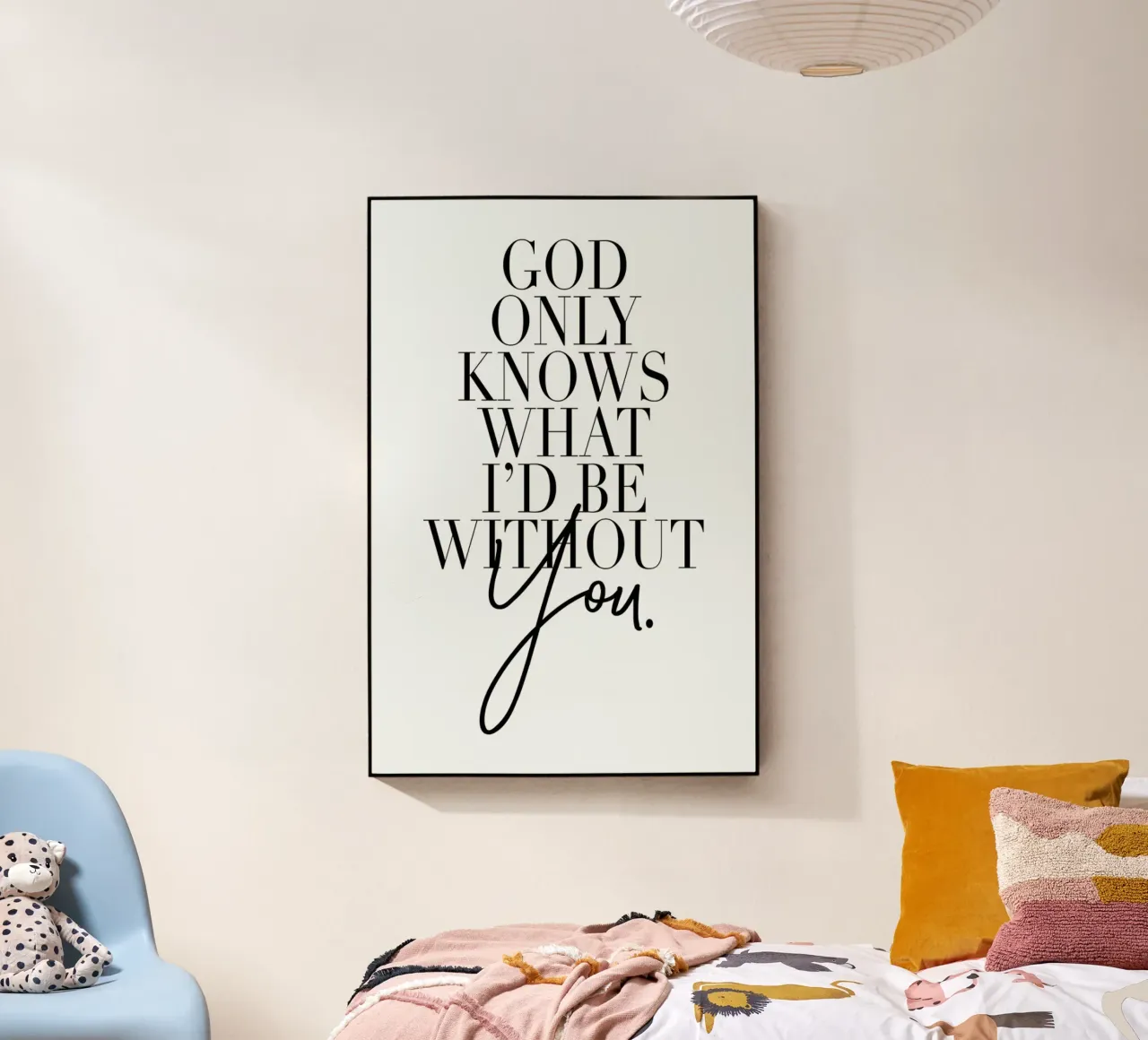 God Only Knows plexiglass da Honeymoon Hotel