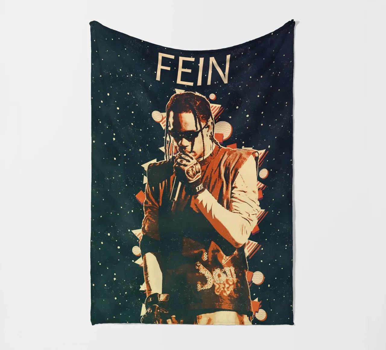 Multa Travis Scott 2 coperta in pile da music soul