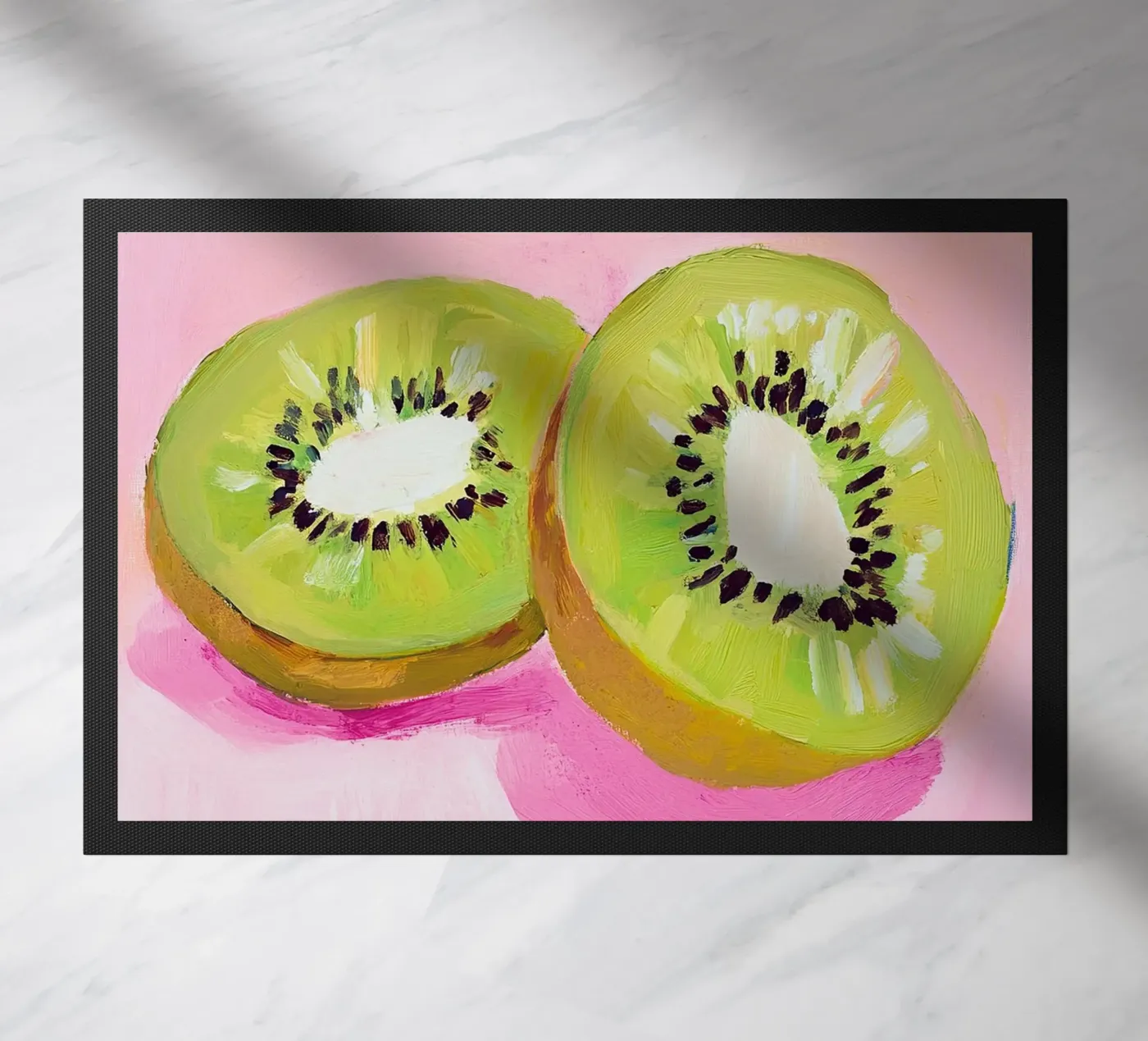 Kiwi's deurmat van Euphoria Theresa